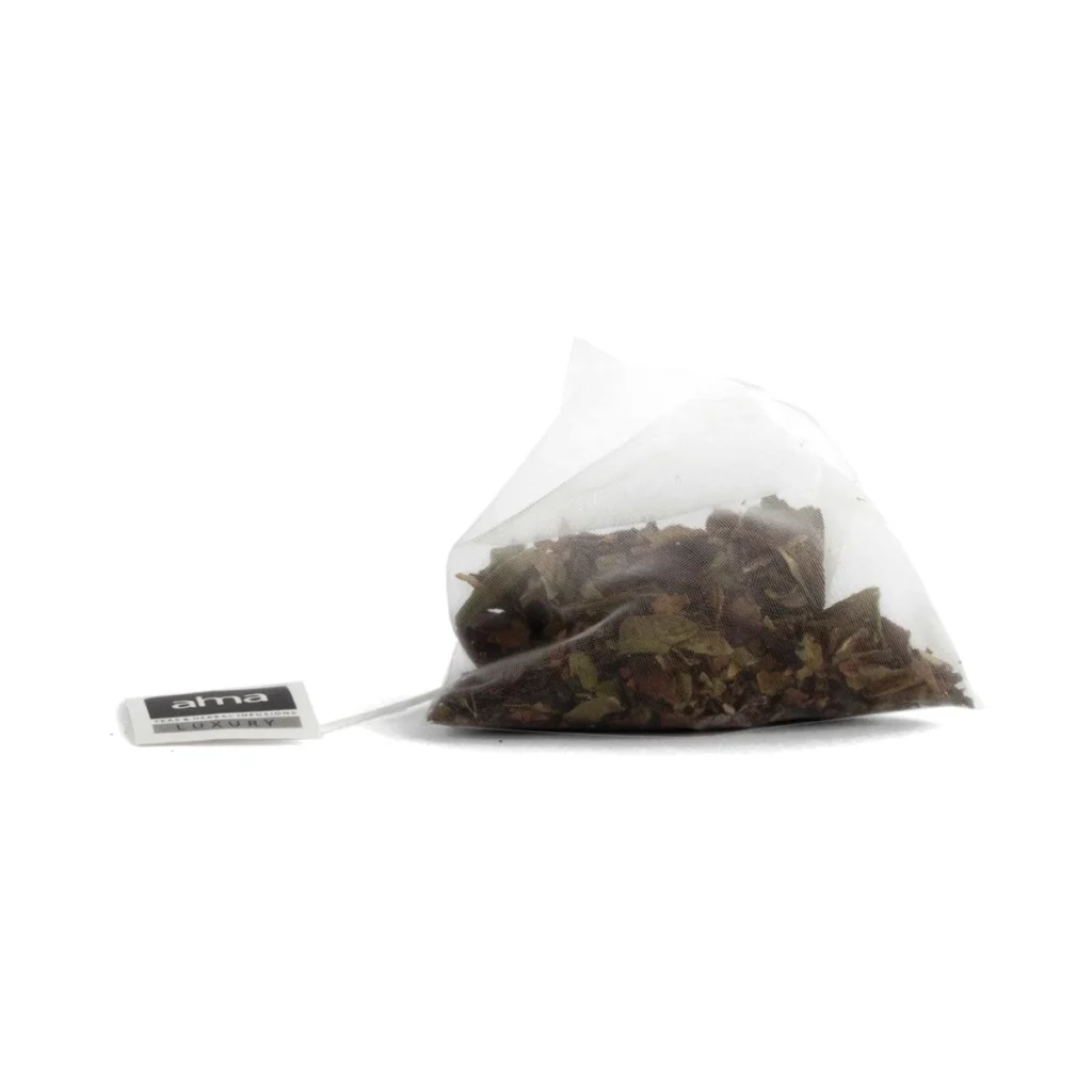 pirámide compostable de té blanco mao feng alma home