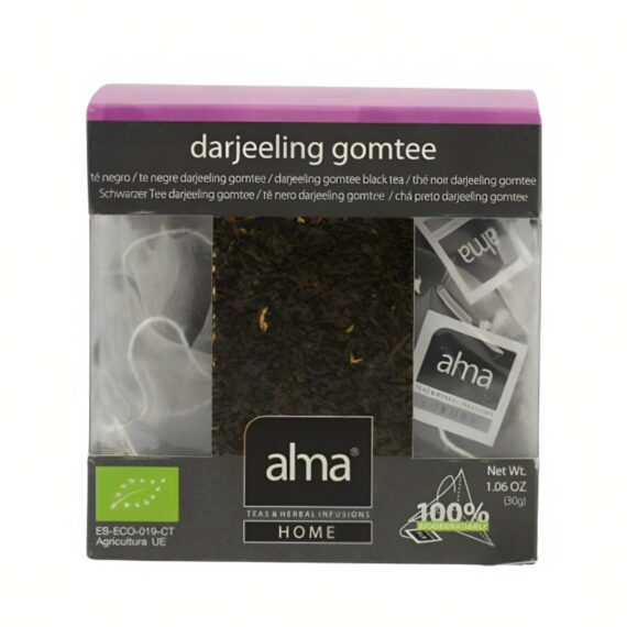 Infusiones Té Darjeeling 15 pirámides BIO