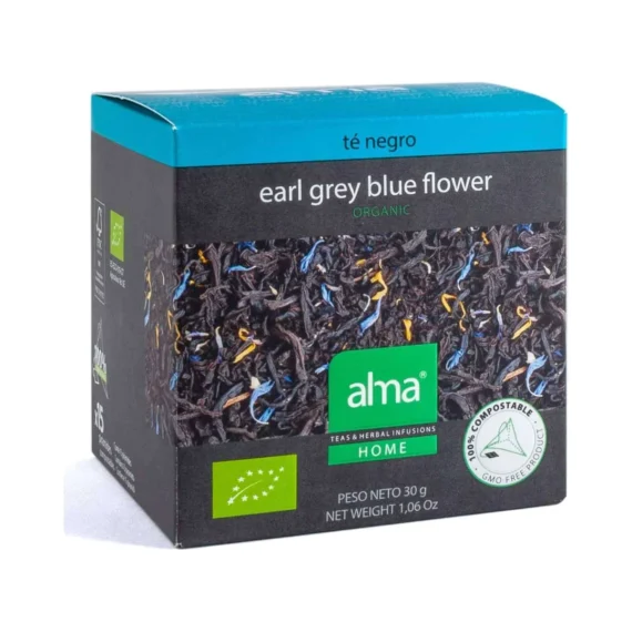 Infusiones Té Negro Earl Grey 15 pirámides BIO