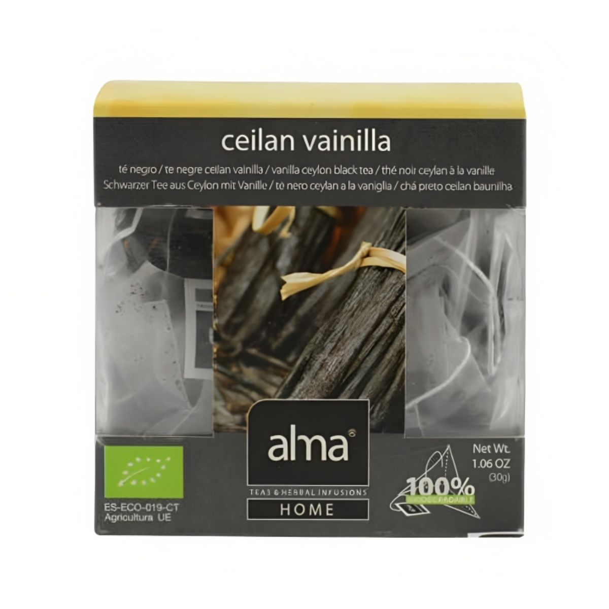 Infusiones Té Vainilla 15 pirámides BIO