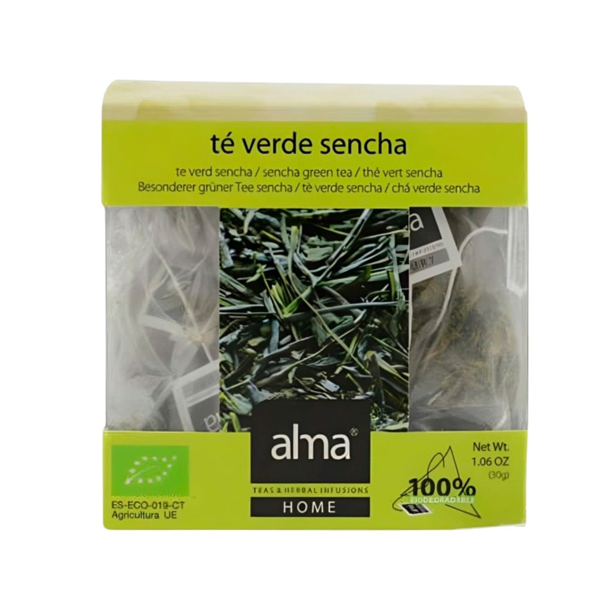 Infusiones Té Verde Sencha 15 pirámides BIO