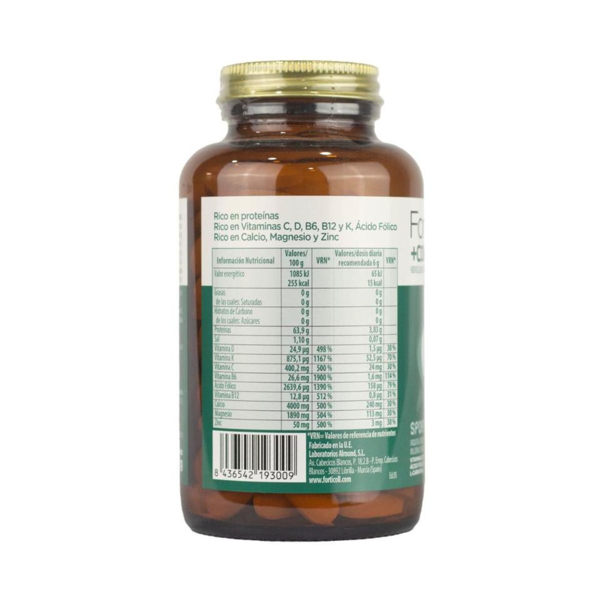 GLUCOSAMINA, CONDROITINA, COLAGENO, ACIDO ASCORBICO C/60 TAB