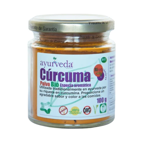 Cúrcuma en polvo 100 g BIO - Ayurveda