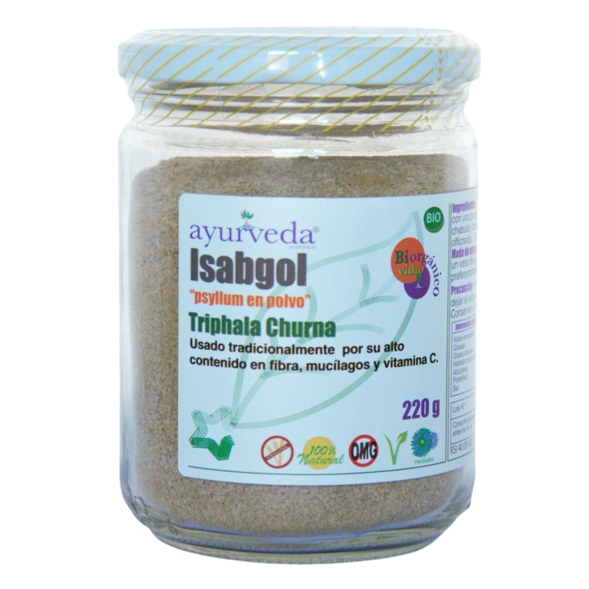 Isabgol en Polvo 220 g BIO