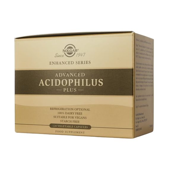 40 Plus Acidophilus Avanzado - 120 Capsulas Veganas