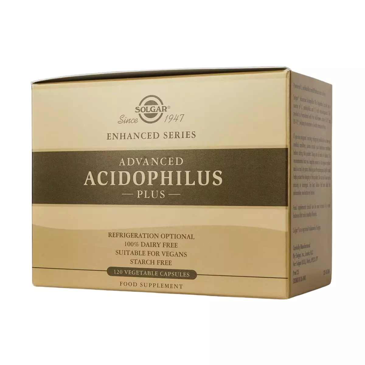 40 Plus Acidophilus Avanzado – 120 Capsulas Veganas