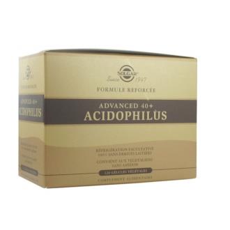 40 Plus Acidophilus Avanzado - 120 Cápsulas Veganas