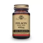 Ácido Fólico 400 mcg -Folacin- 100 Comprimidos