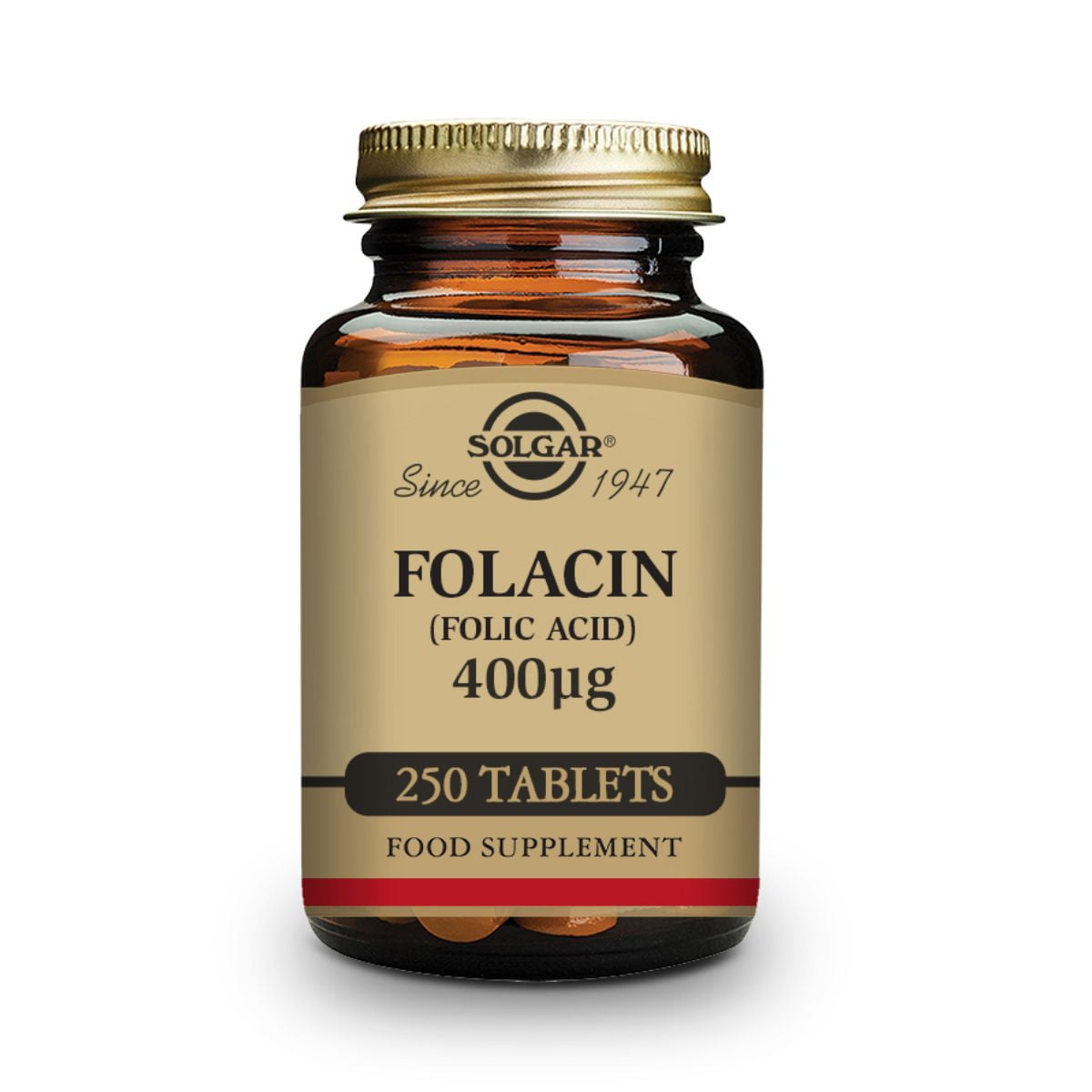 Ácido Fólico 400 mcg -Folacin- 250 Comprimidos