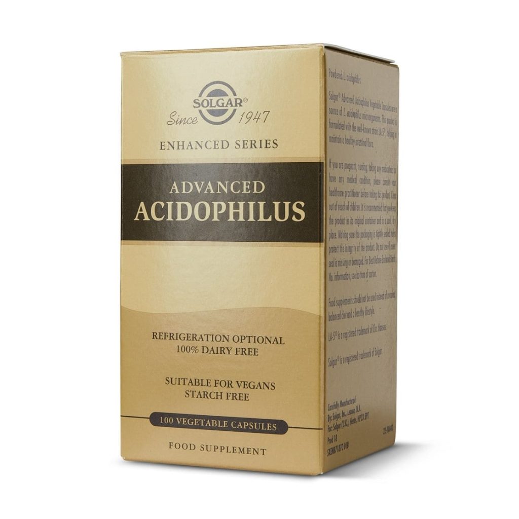Acidophilus Avanzado - 100 Cápsulas Veganas detalle 1