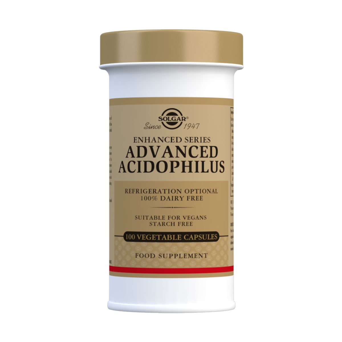 Acidophilus Avanzado – 100 Cápsulas Veganas