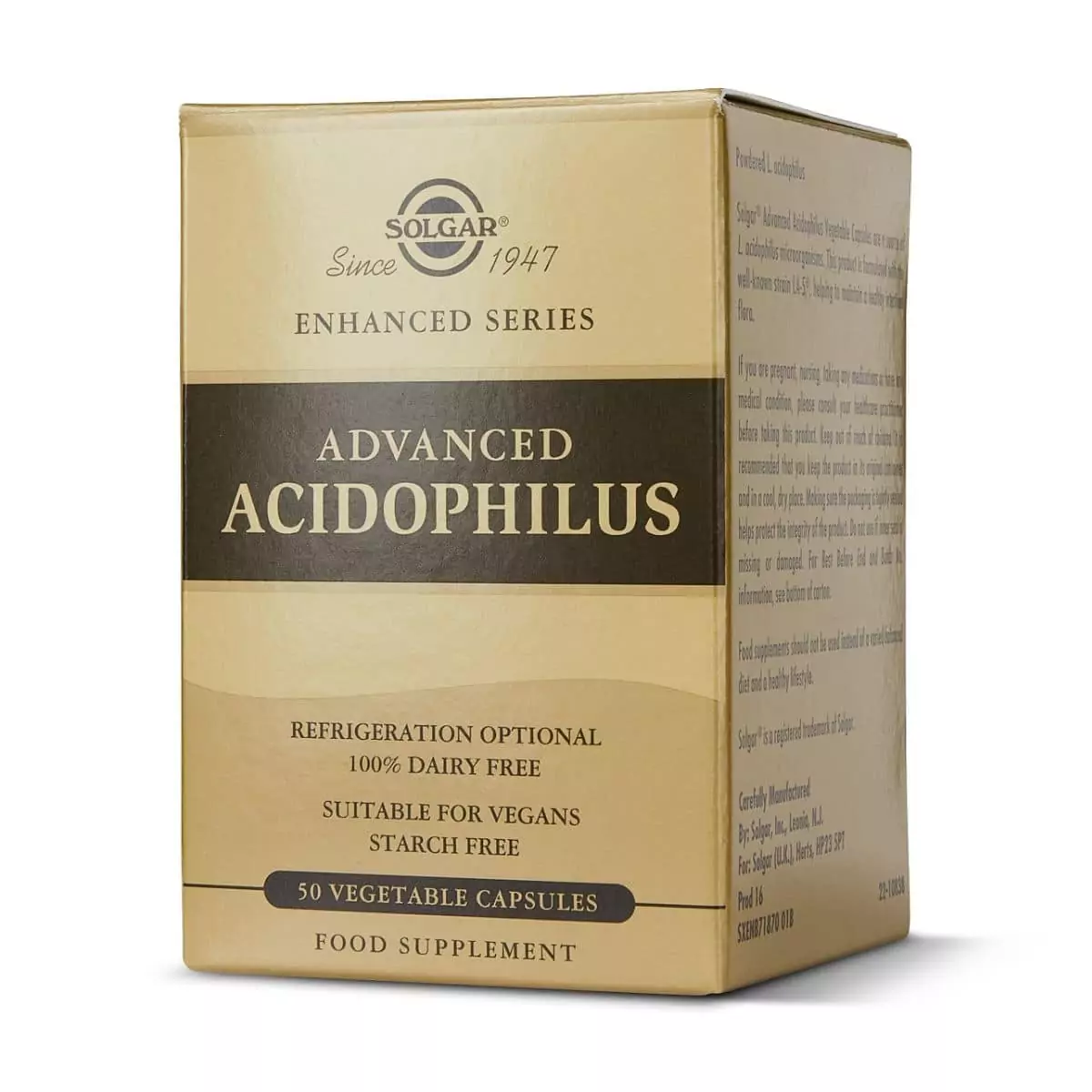 Acidophilus Avanzado – 50 Cápsulas Veganas