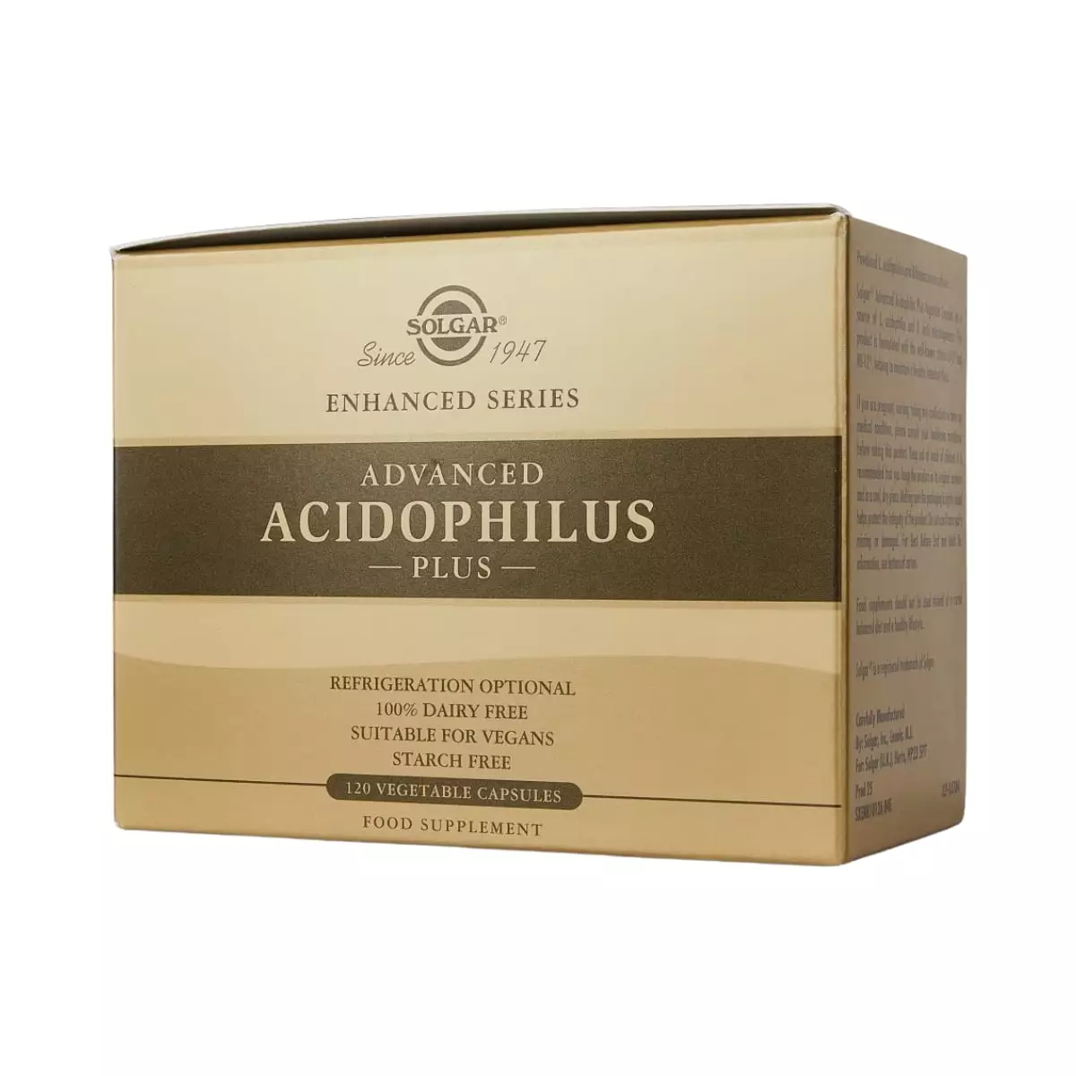 Acidophilus Plus Avanzado – 120 Cápsulas Veganas