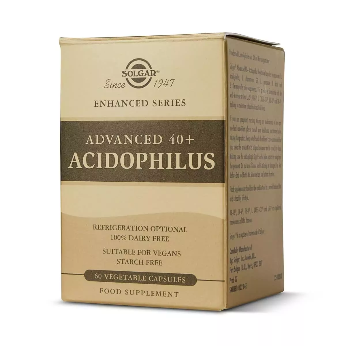 Acidophilus Plus Avanzado – 60 Cápsulas Veganas