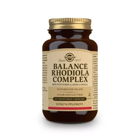 Balance Rodiola Complex - 60 Cápsulas Veganas