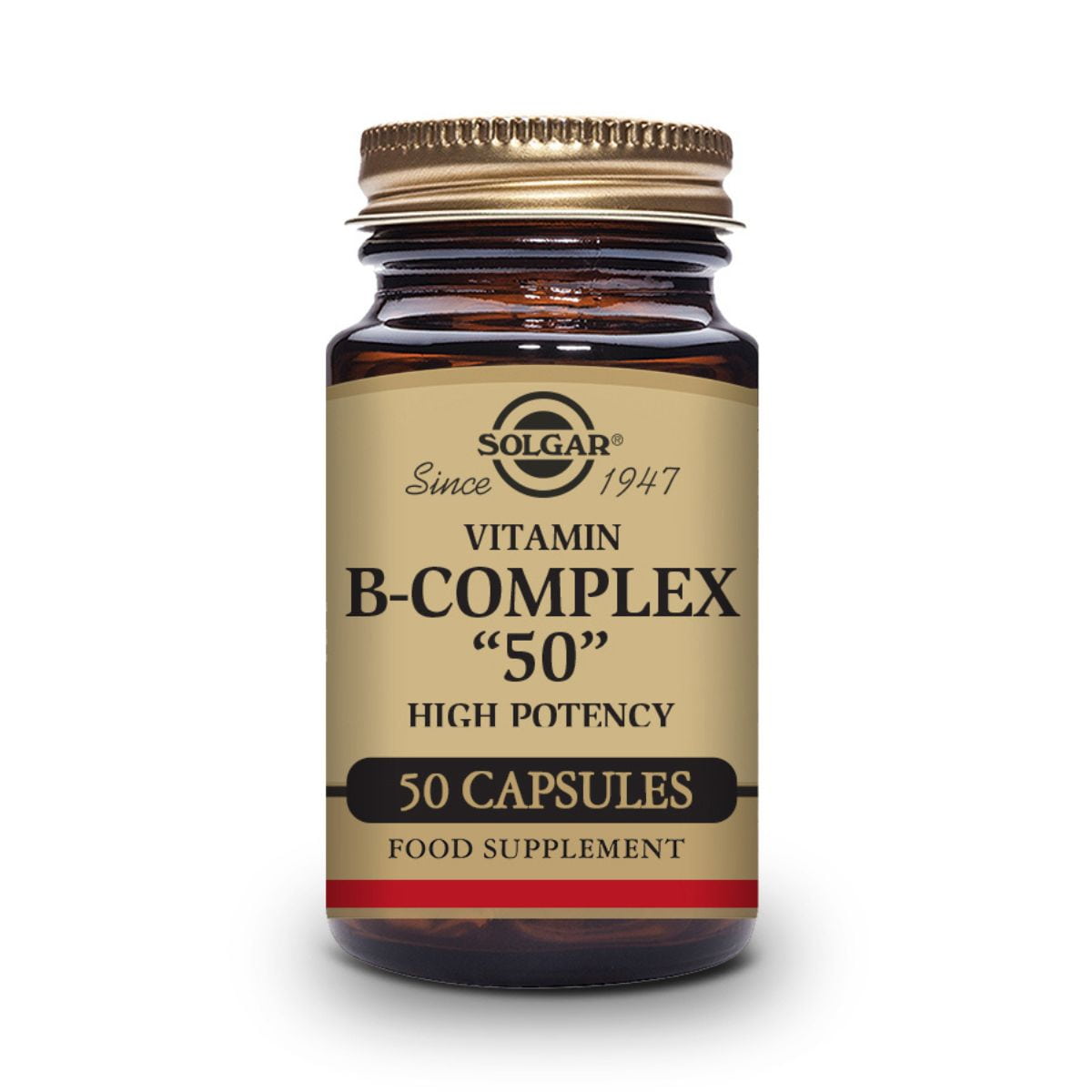 Vitamina B Complex 50 – 50 Cápsulas Veganas