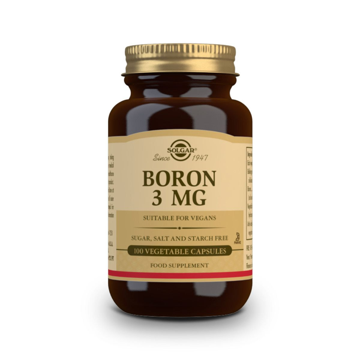 Boro 3 mg – 100 Cápsulas Veganas