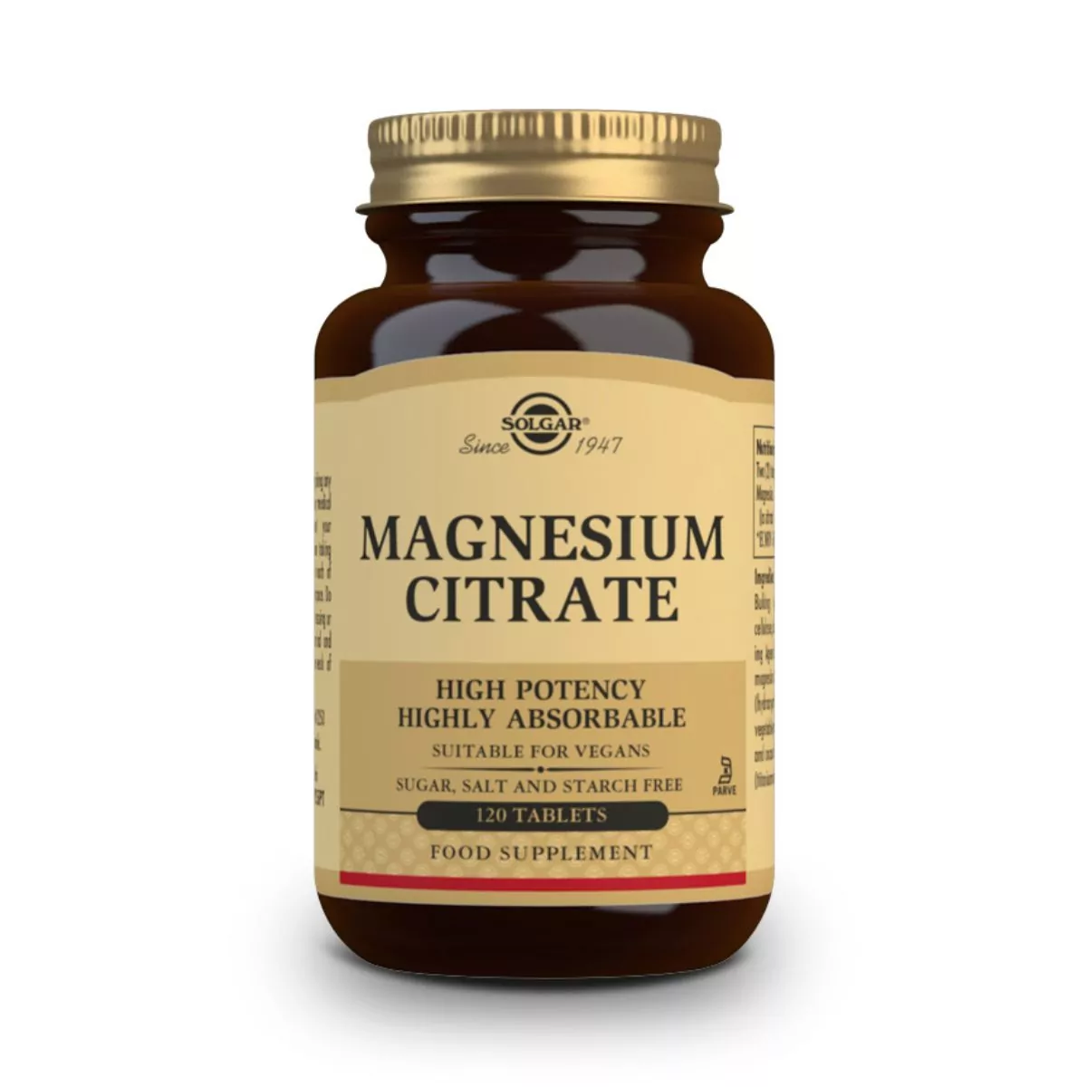 Citrato de Magnesio – 120 Comprimidos