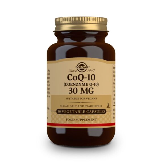 Coenzima Q10 30 mg - 30 Cápsulas Veganas