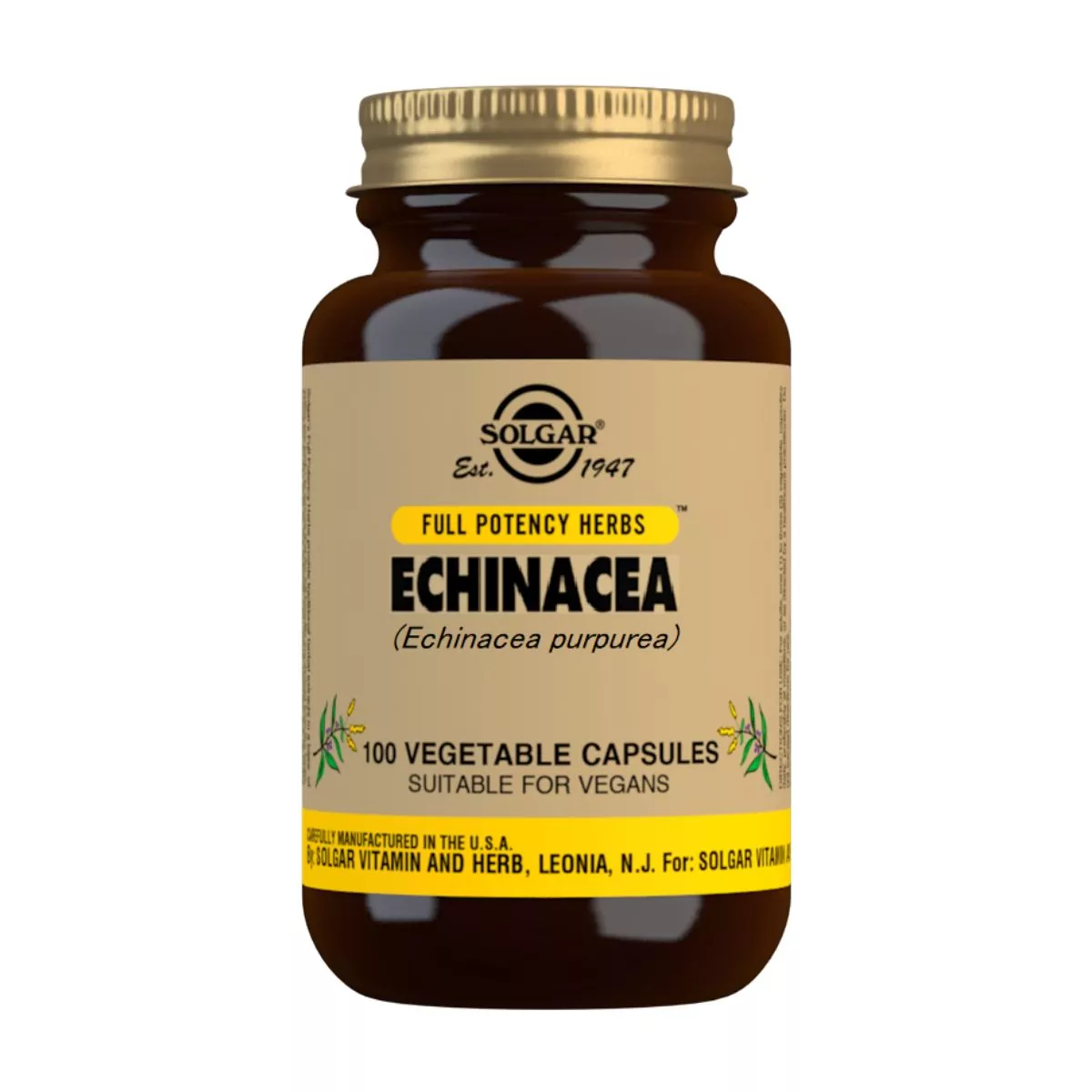 Equinácea – 100 Cápsulas Veganas