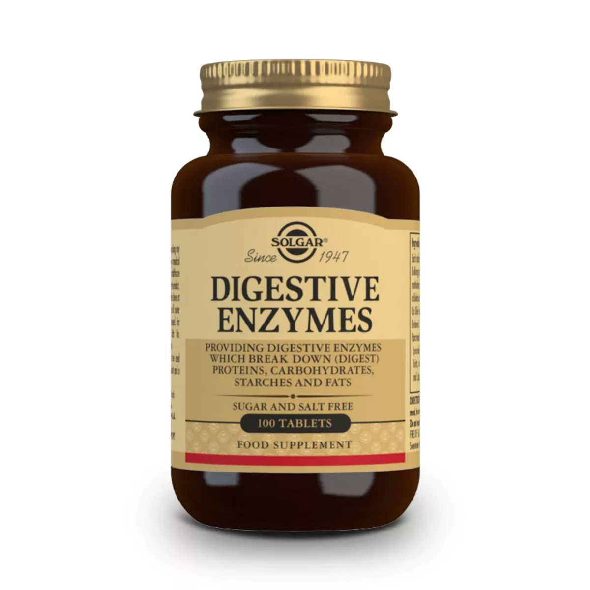 Enzimas Digestivas – 100 Comprimidos