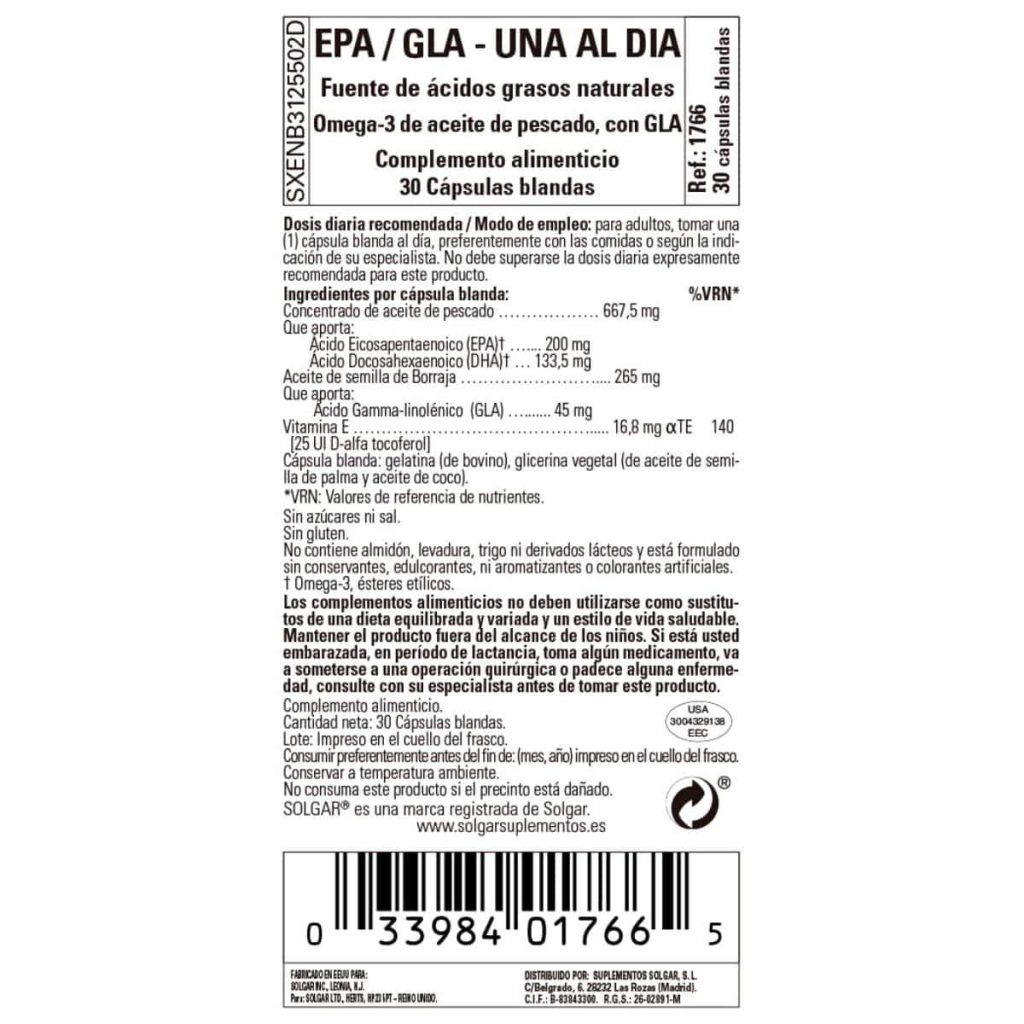 EPA GLA - 30 Perlas detalle 1