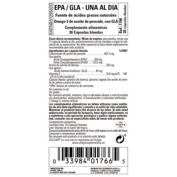 EPA GLA - 30 Perlas