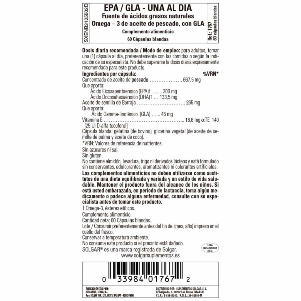 EPA GLA - 60 Perlas detalle 1