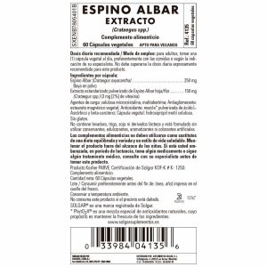 Espino Albar -Baya- 60 Cápsulas Veganas