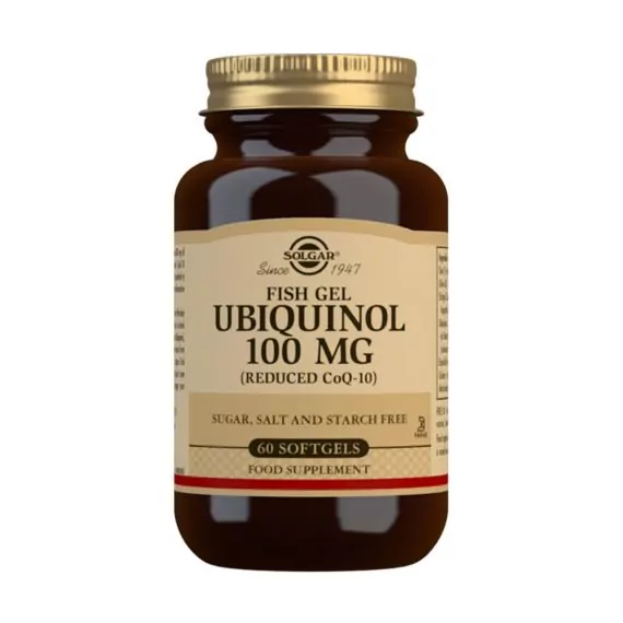 Gel de Pescado Ubiquinol 100 mg - 60 Cápsulas Blandas