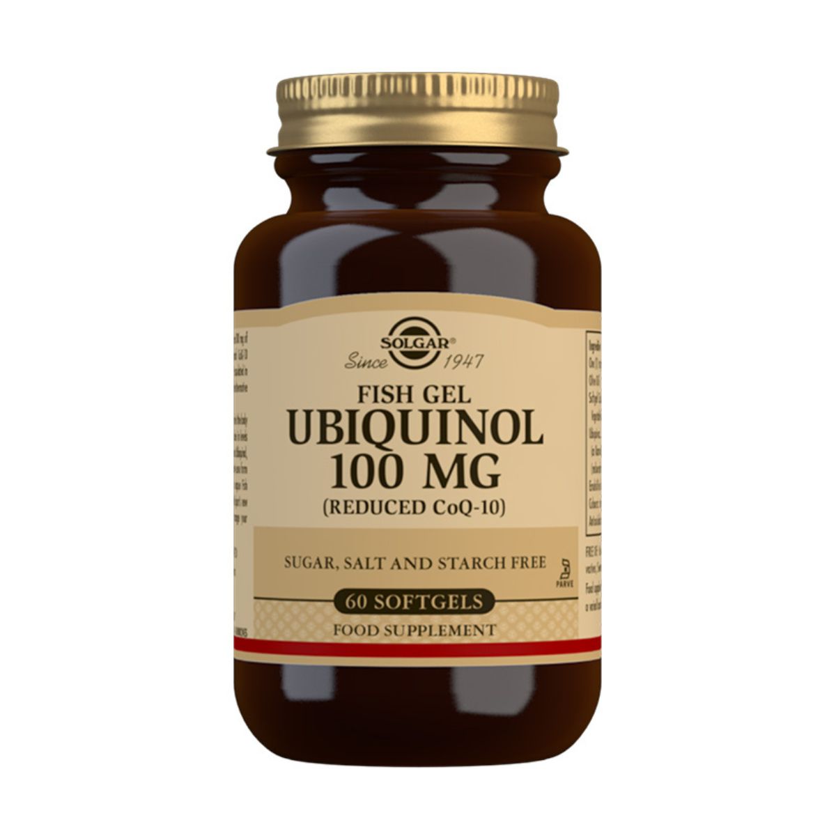 Gel de Pescado Ubiquinol 100 mg – 60 Cápsulas Blandas