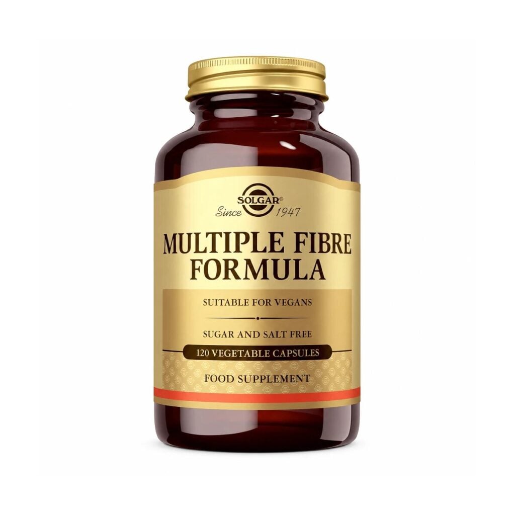Fórmula de Fibra Múltiple – 120 Cápsulas Veganas — Solgar