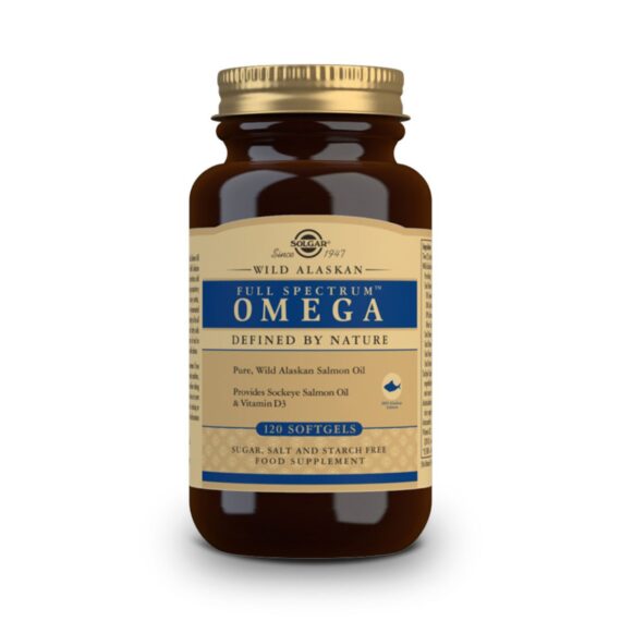 Omega de Espectro Completo - 120 Cápsulas Blandas