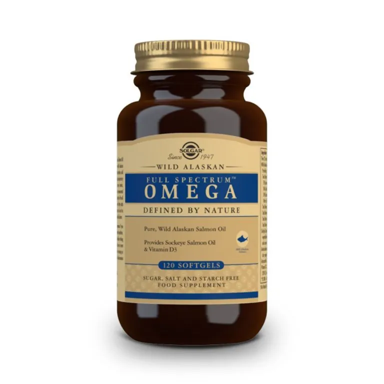 Omega de Espectro Completo – 120 Cápsulas Blandas