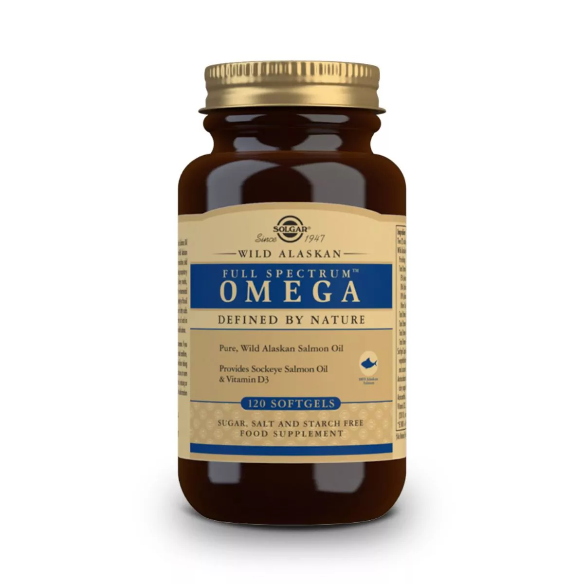 Omega de Espectro Completo – 120 Cápsulas Blandas