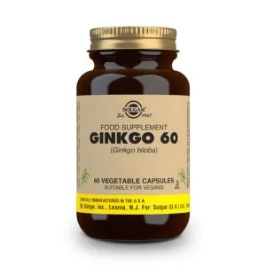 Ginkgo 60 – 60 Cápsulas Veganas