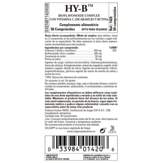 HY-BIO - 50 Comprimidos