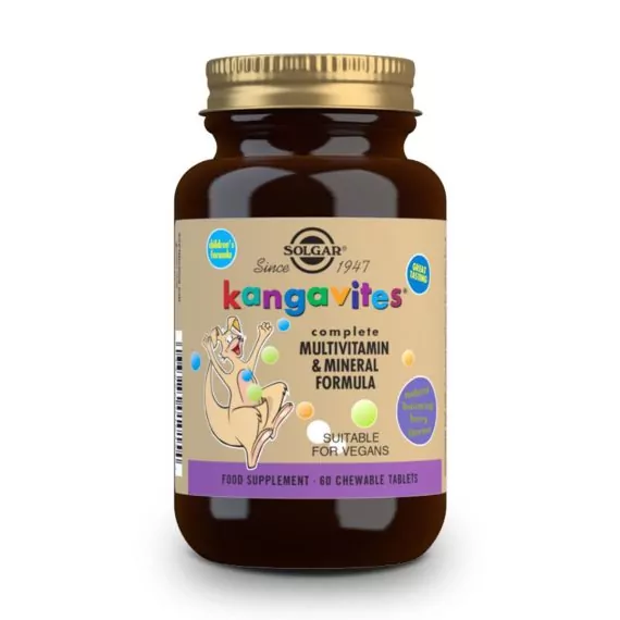 Kangavites Multi Frutas del Bosque - 60 Comprimidos Masticables