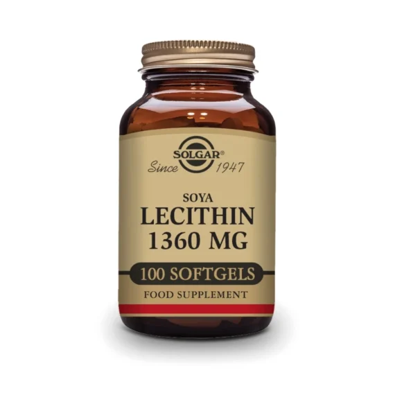 Lecitina de Soja 1360 mg - 100 Perlas