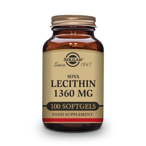 Lecitina de Soja 1360 mg - 100 Perlas