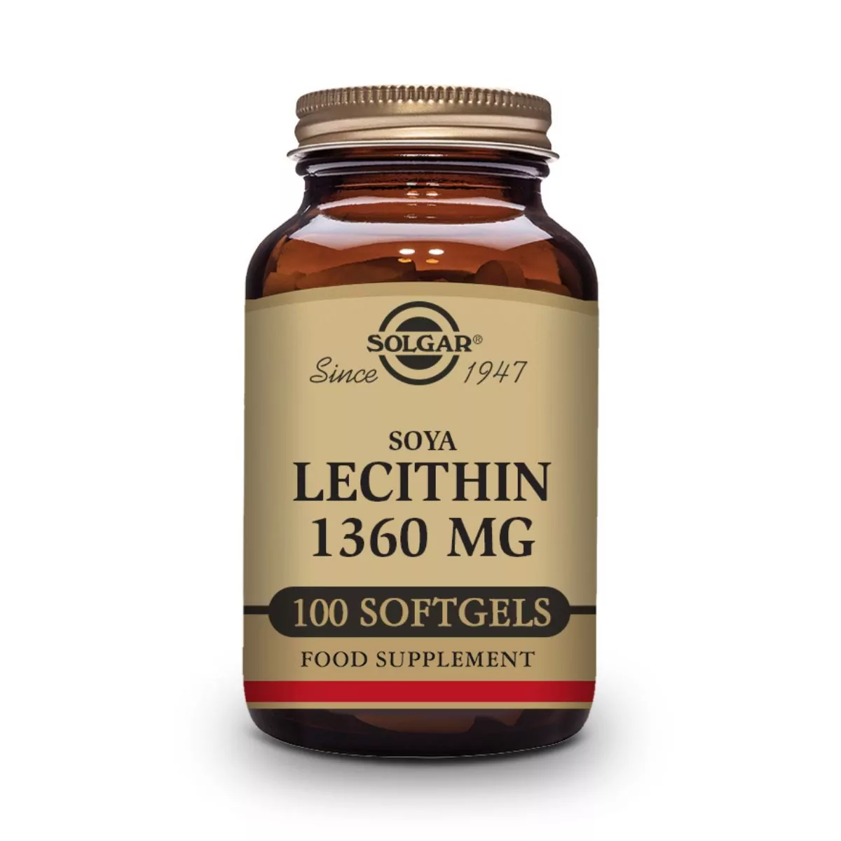 Lecitina de Soja 1360 mg – 100 Perlas