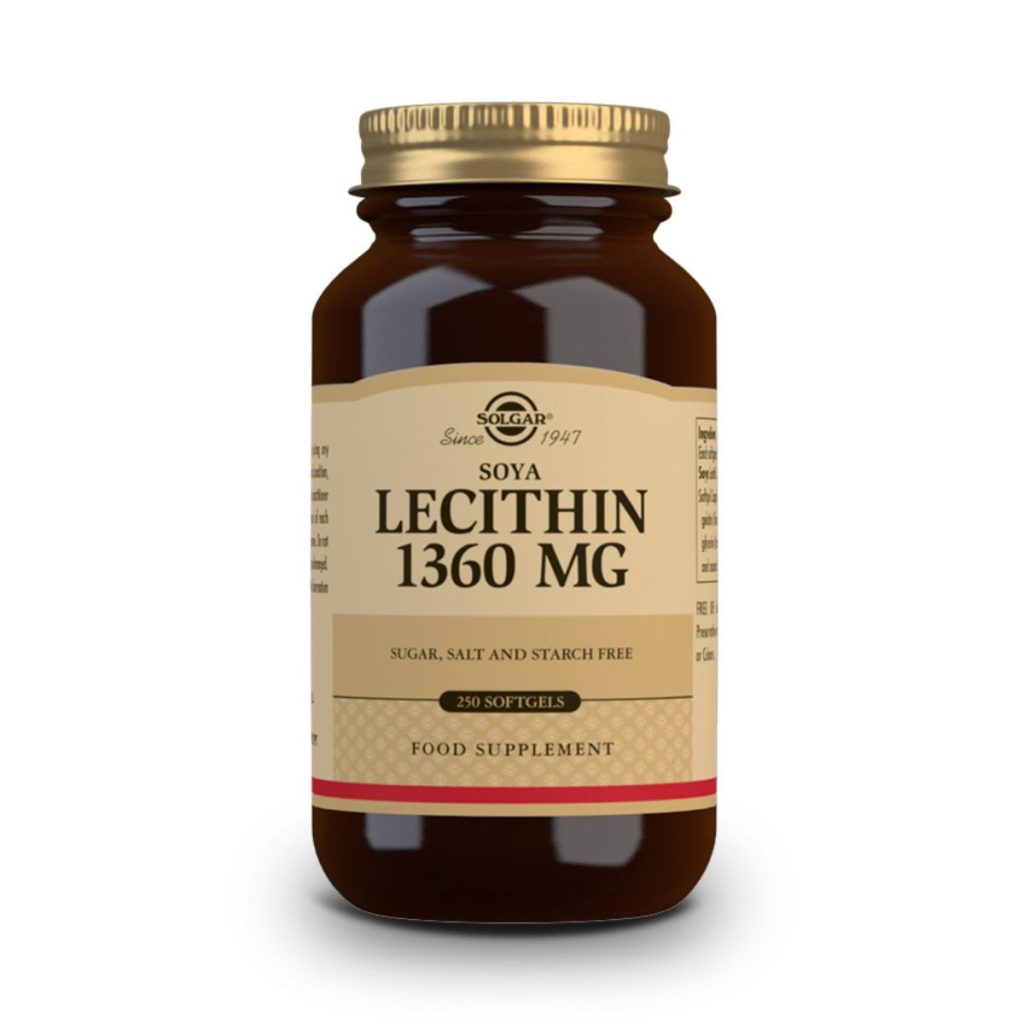 Lecitina de Soja 1360 mg - 250 Perlas