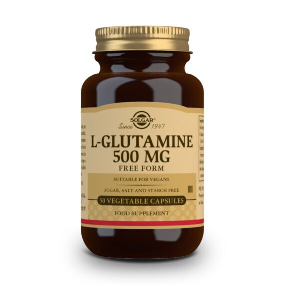 L-Glutamina 500 mg - 50 Cápsulas Veganas