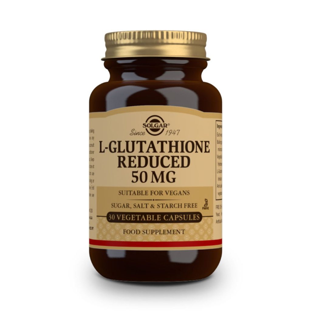 L-Glutation 50 mg - 30 Cápsulas Veganas