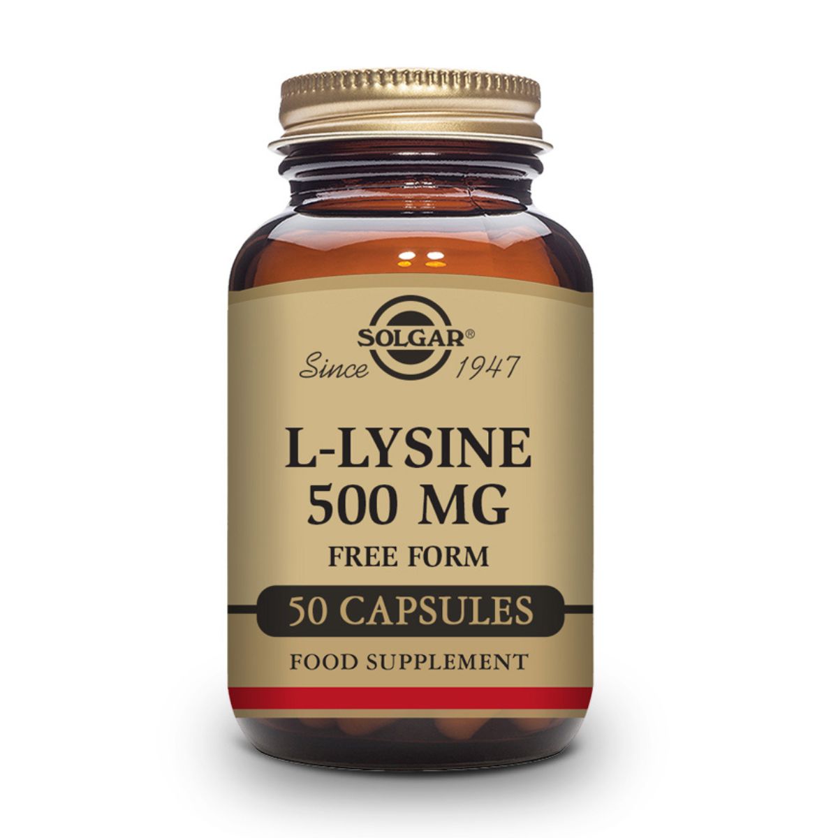 L-Lisina 500 mg – 50 Cápsulas Veganas