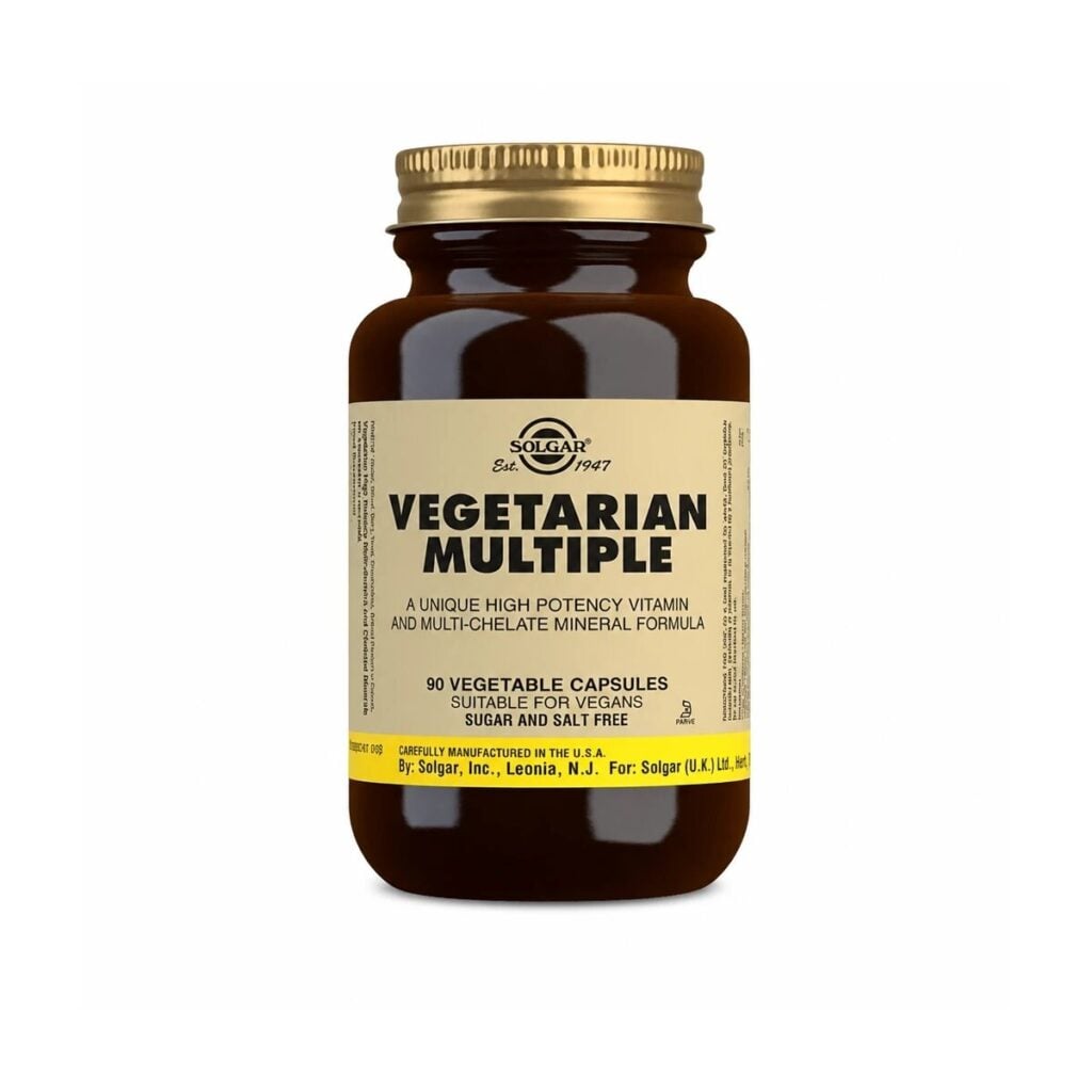Multivitamínico Vegetariano – 90 Cápsulas Veganas — Solgar