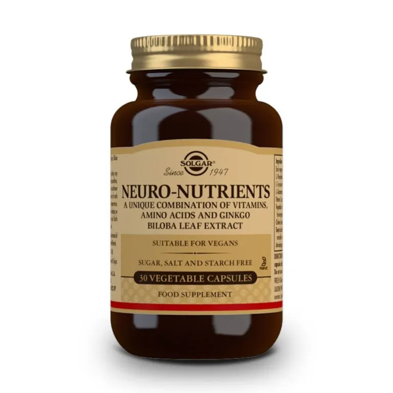 Neuro Nutrientes – 30 Cápsulas Veganas