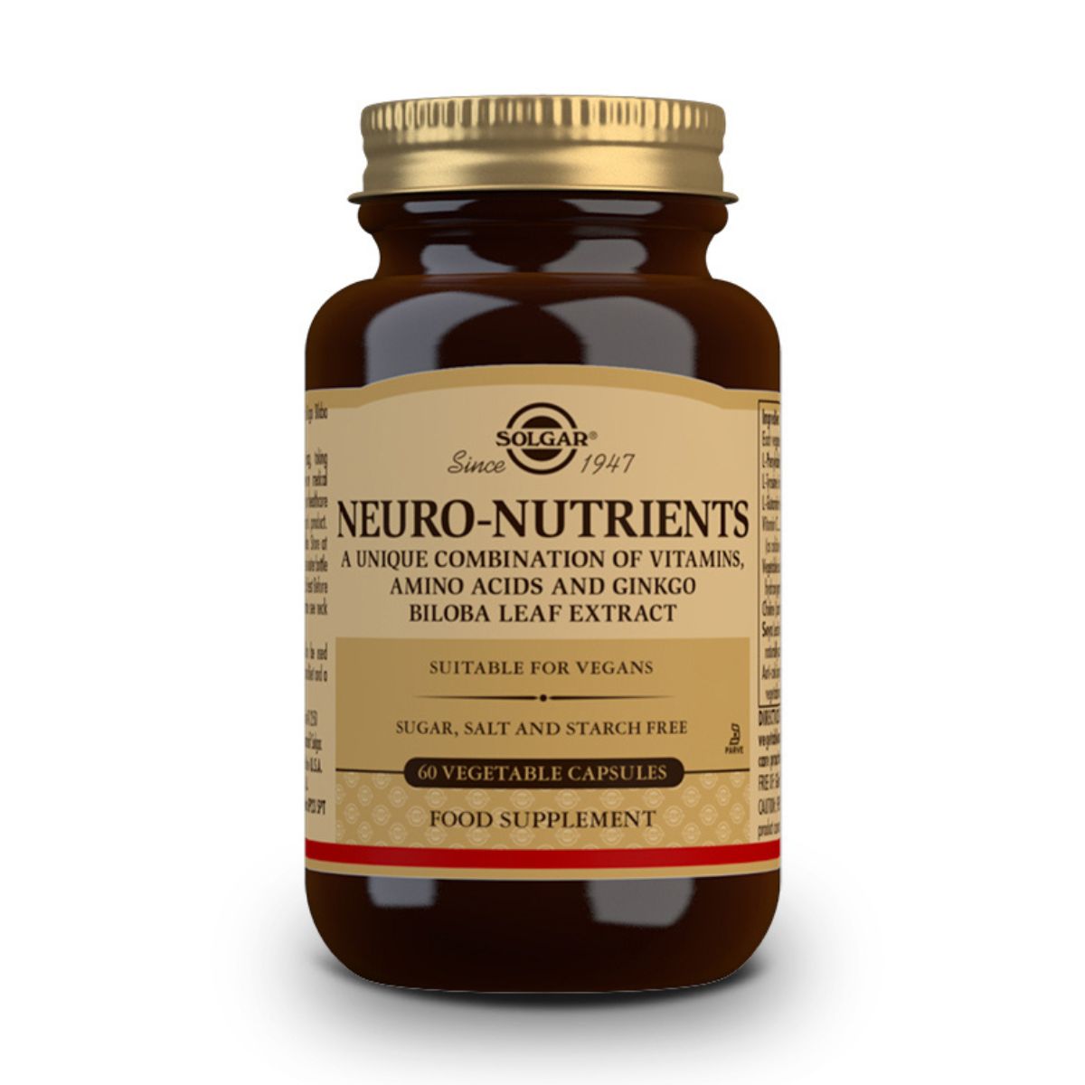 Neuro Nutrientes – 60 Cápsulas Veganas