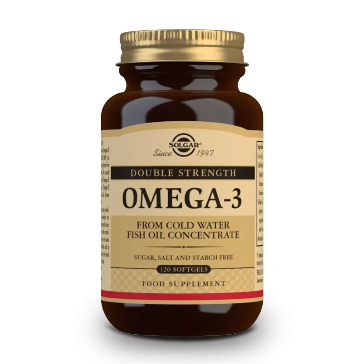 Omega 3 Alta Concentración – 120 Cápsulas Blandas