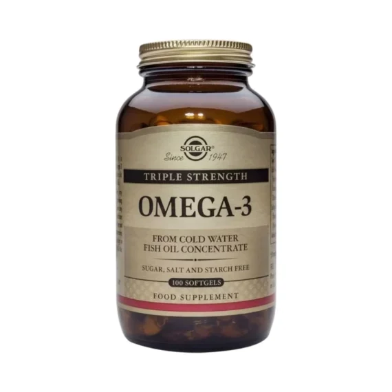 Omega 3 Triple Concentración - 100 Cápsulas Blandas